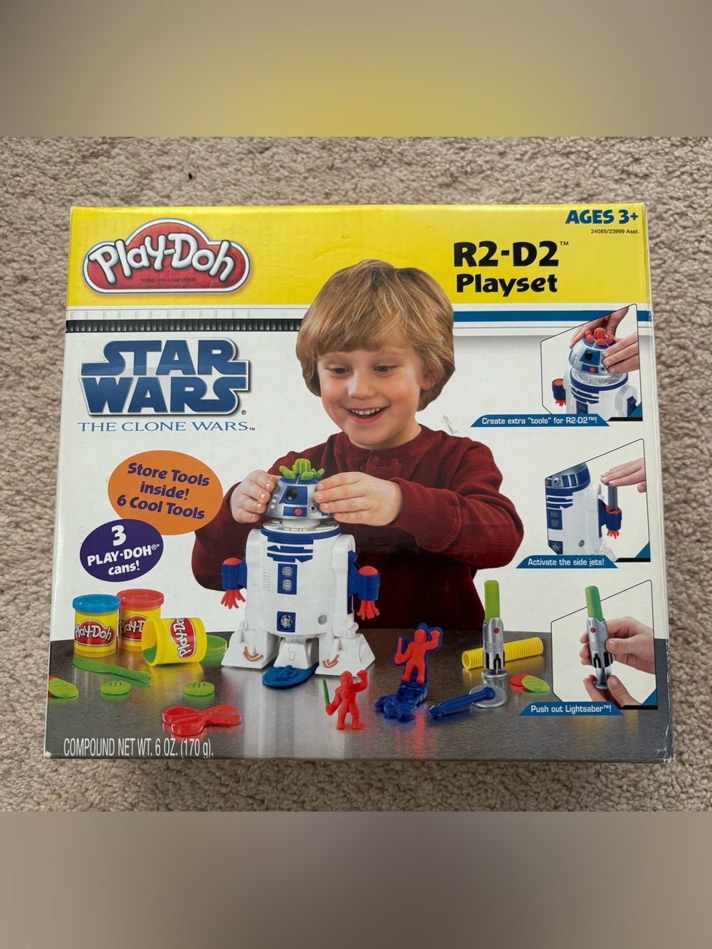 Star Wars R2-D2 Play-Doh Set *Rare*